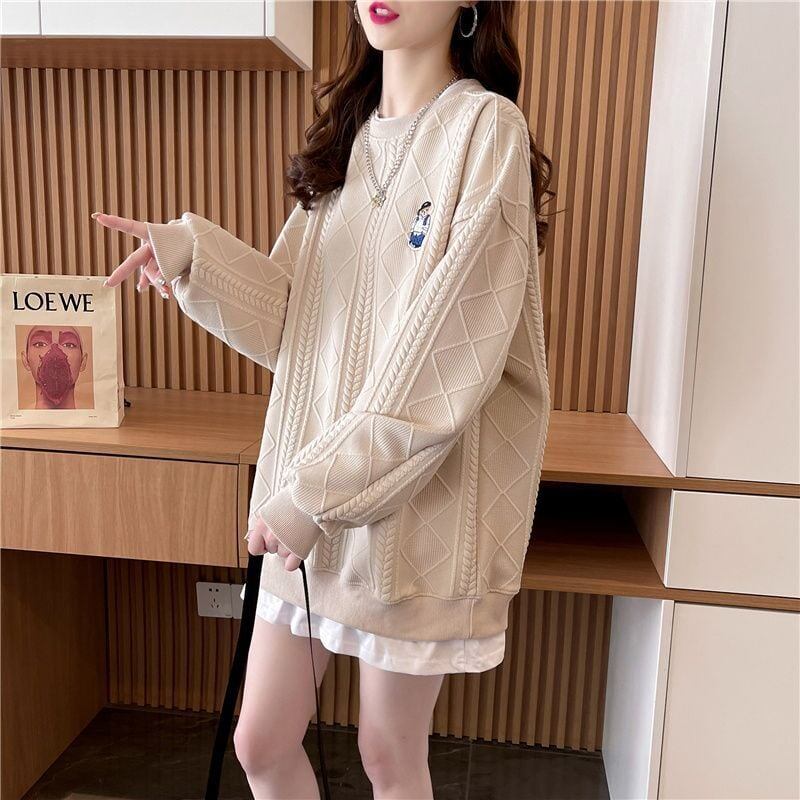 【裏起毛】 美人度アップ 魅力的 スウェット <S-6025>