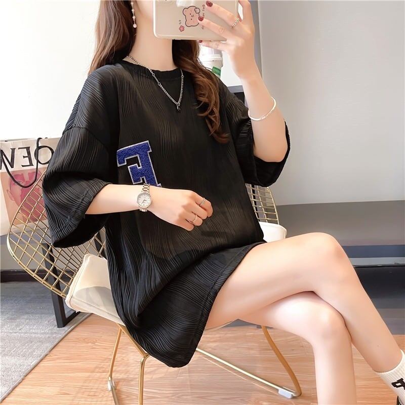 好感度満載 ラウンドネック 美感いっぱい Tシャツ カットソー＜S-3061＞