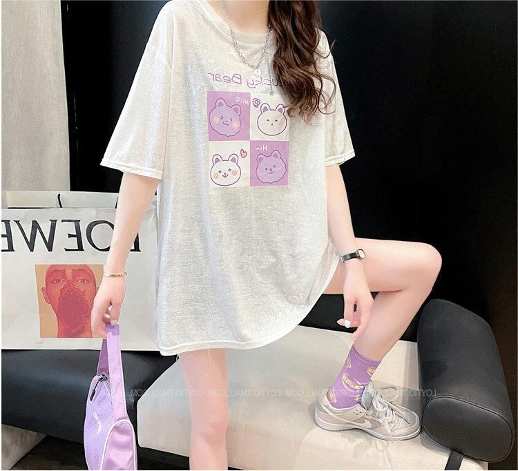 【半額！期間限定！！】アイスシルク半袖Tシャツ<S-5004>