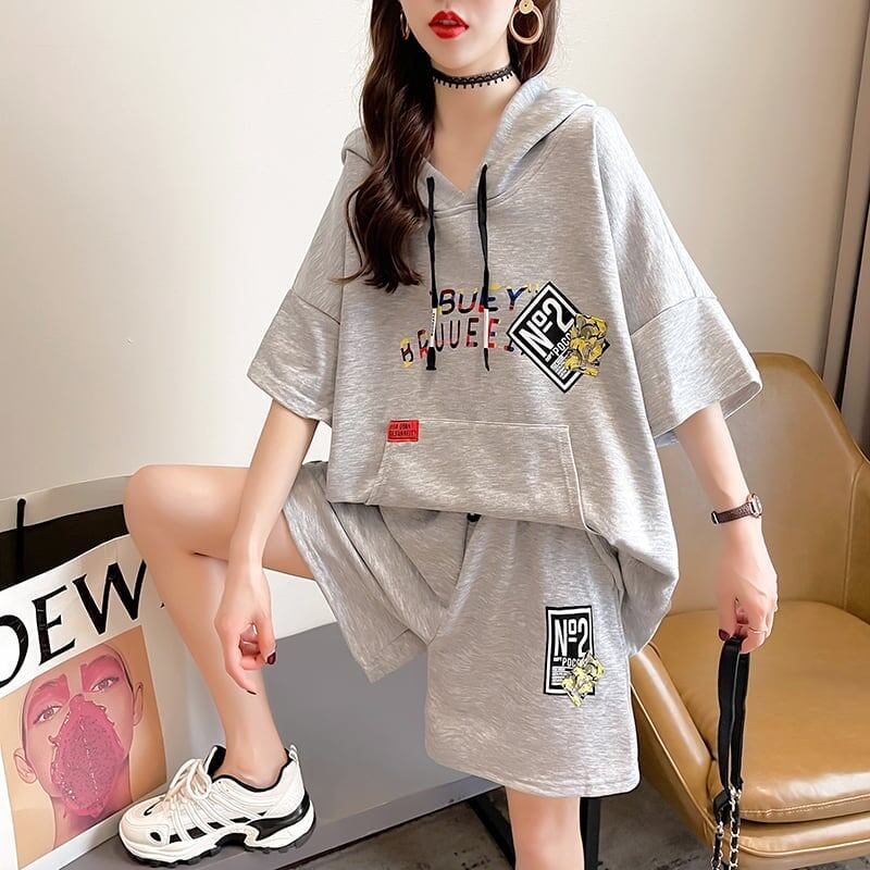ファッション 切り替え 清涼感たっぷり ブラウス＋パンツ セットアップ＜S-3144＞