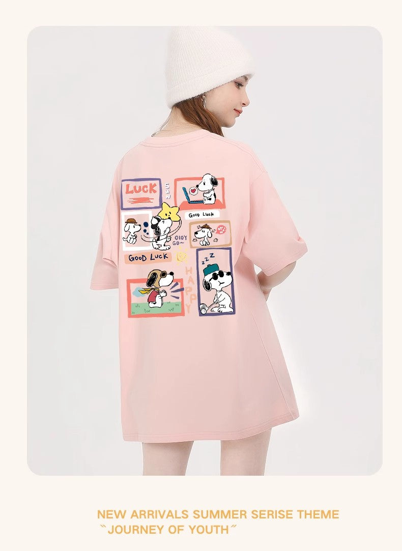 体型カバー シンプル カジュアル Tシャツ S-13239