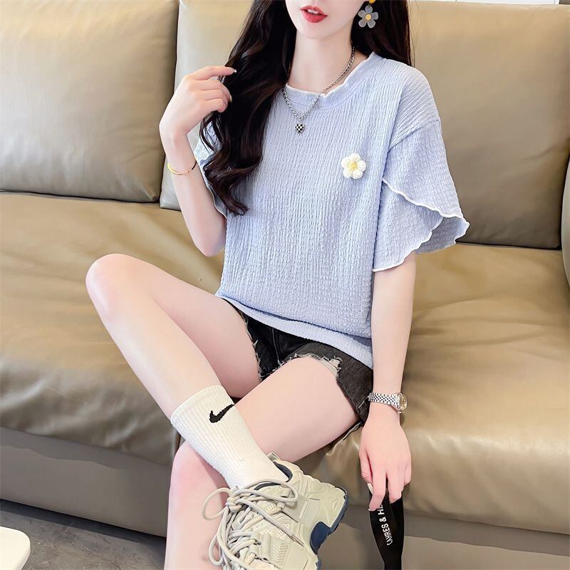 美人度アップ スウィート キュート 5色選択 半袖Tシャツ＜S-8578＞