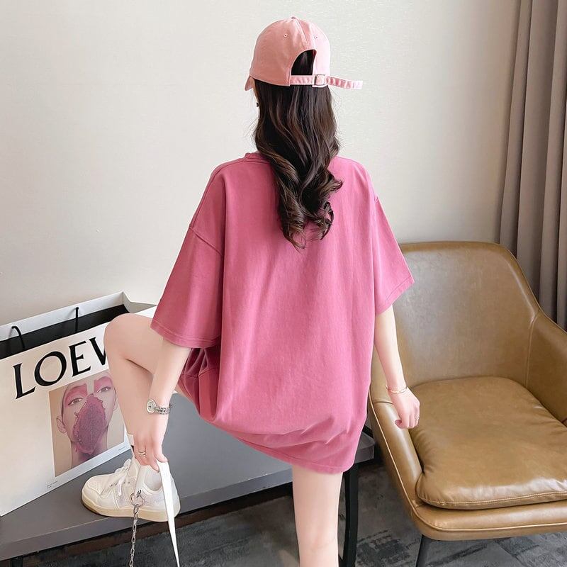 超人気 着心地抜群 オシャレ度満点 プリント全4色 Tシャツ カットソー＜S-8636＞