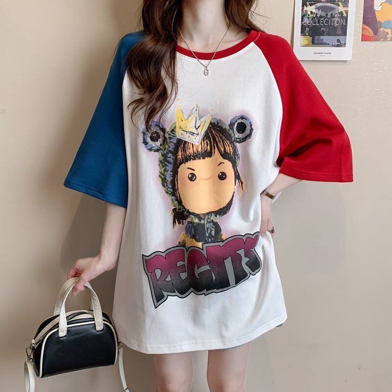 売れ筋 絶対流行 早い者勝ち 早い者勝ち カジュアル 2色選択 Tシャツ<S-11142>