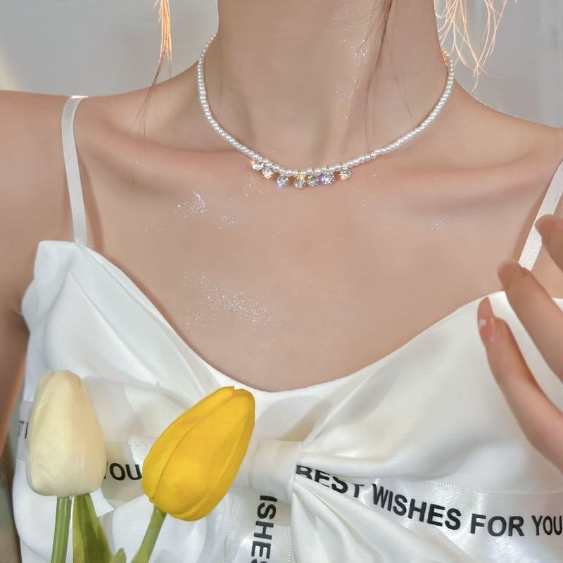 高級感溢れる オシャレ度満点 一目惚れ ネックレス アクセサリー＜isf-3775＞
