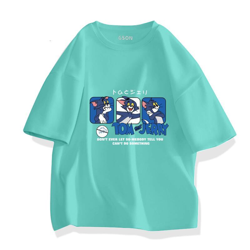 男女兼用 売れ筋 プリント Tシャツ & ショーツ セットアップ S-13265