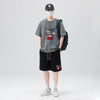 トレンド カジュアル Tシャツ & ショーツ セットアップ S-13268