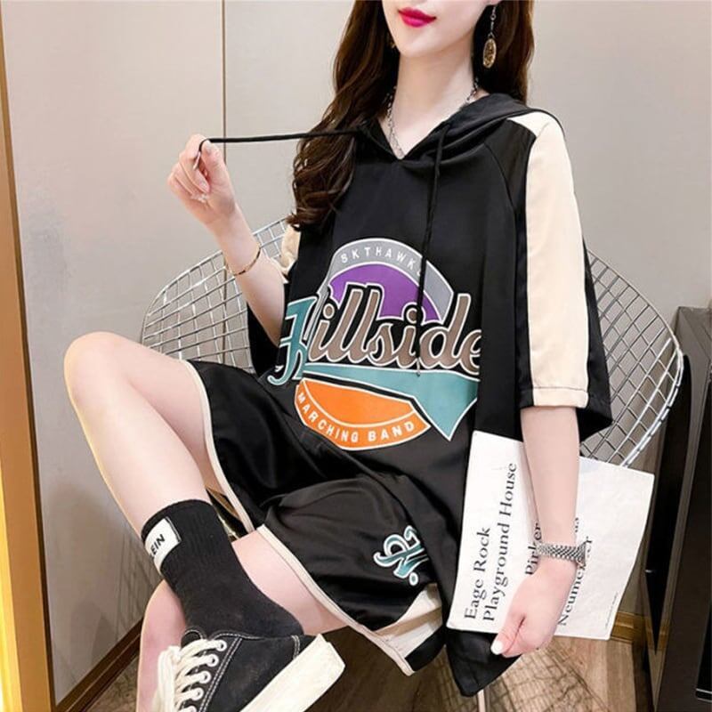 高級感溢れる Tシャツ＋ショートパンツ 好感度満載 セットアップ＜S-3473＞
