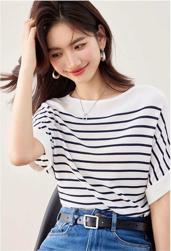 今季マストバイ ファッション カジュアル エレガント Tシャツ<S-6587>
