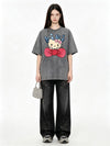 売れ筋 シンプル プリント カジュアル Tシャツ S-13290
