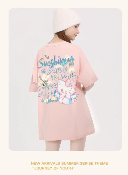 シンプル 体型カバー 新作 カジュアル Tシャツ S-13238
