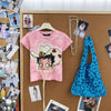 ファッション感満々 プリント シンプル Tシャツ S-13296