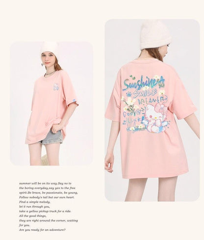 シンプル 体型カバー 新作 カジュアル Tシャツ S-13238