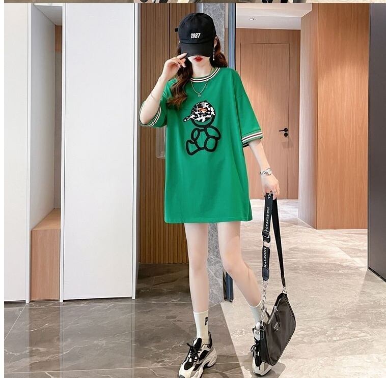定番シンプル 好感度UP 海外トレンド カジュアル 全3色 半袖 Tシャツ ＜S-11486＞