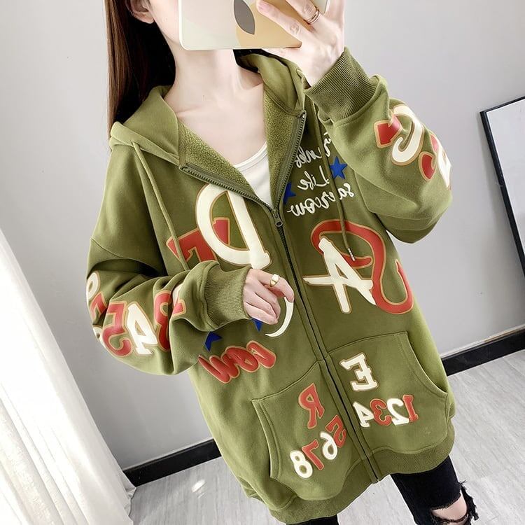 質感のいい 裏起毛 新作 パーカー<S-3937>