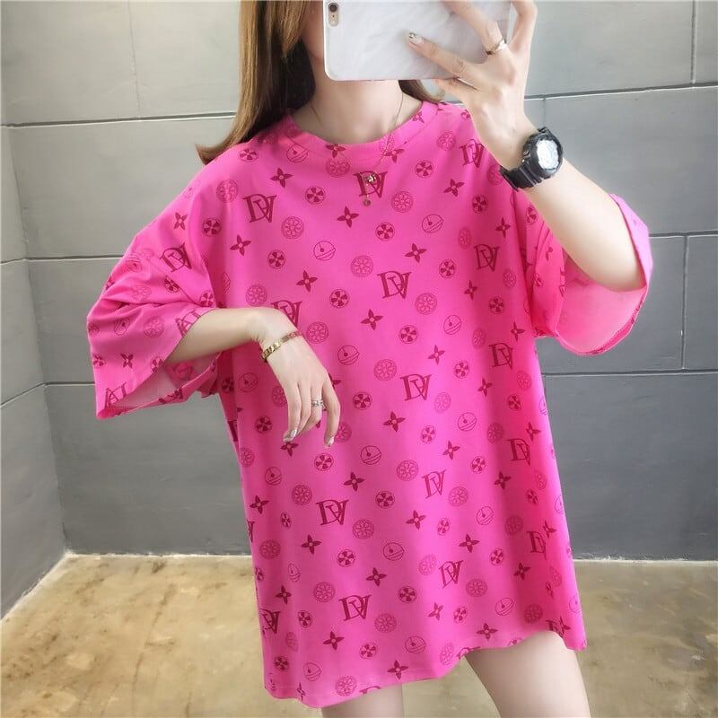 高級感溢れる プリント 美感いっぱい Tシャツ カットソー＜S-3316＞