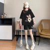 今季マストバイ  大人可愛い キュートスウィートパーカー<S-5285> 半袖Ｔシャツⅹパンツセット全3色 <S-8202>