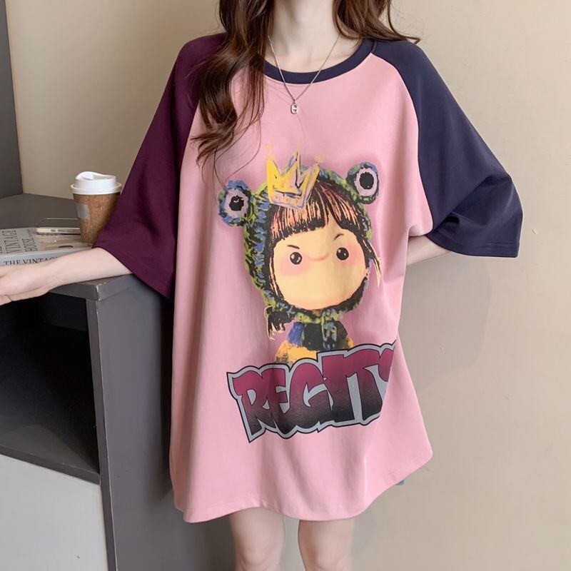 売れ筋 絶対流行 早い者勝ち 早い者勝ち カジュアル 2色選択 Tシャツ<S-11142>