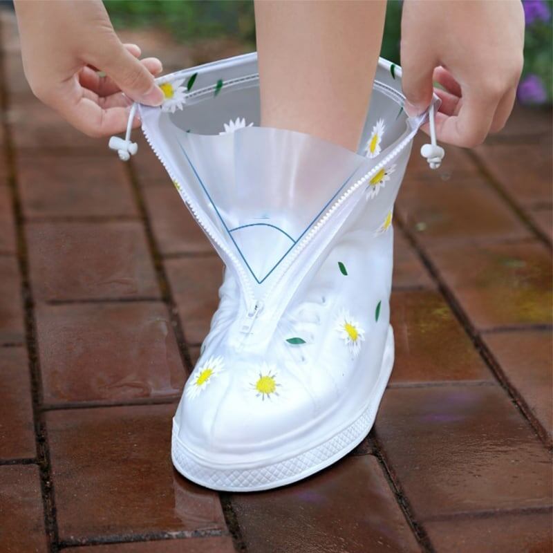 シューズカバー 靴カバー 防水 レインシューズカバー 大人用 子供用 梅雨対策＜S-2255＞
