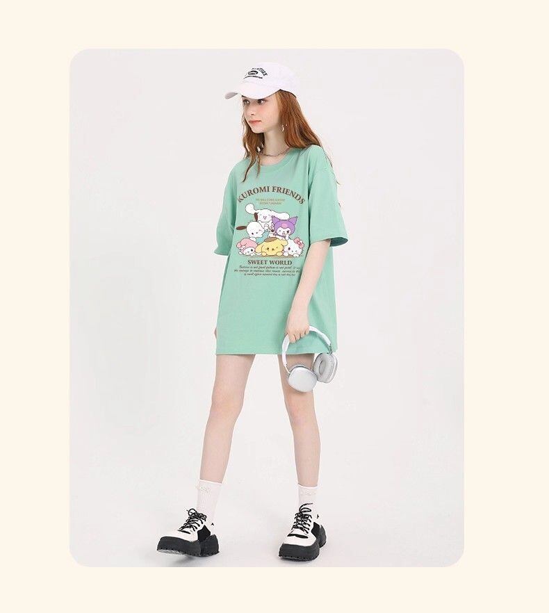 ルーズシルエット 半袖 Tシャツ <S-13140>