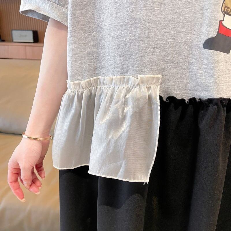 【人気商品再入荷】美人度アップ 好感度UP 海外トレンド カジュアル 全3色 半袖 Tシャツ ＜S-11499＞