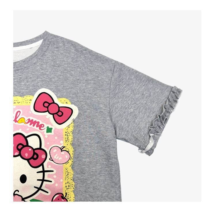 男女兼用 人気 プリント 半袖 Tシャツ <S-13177>