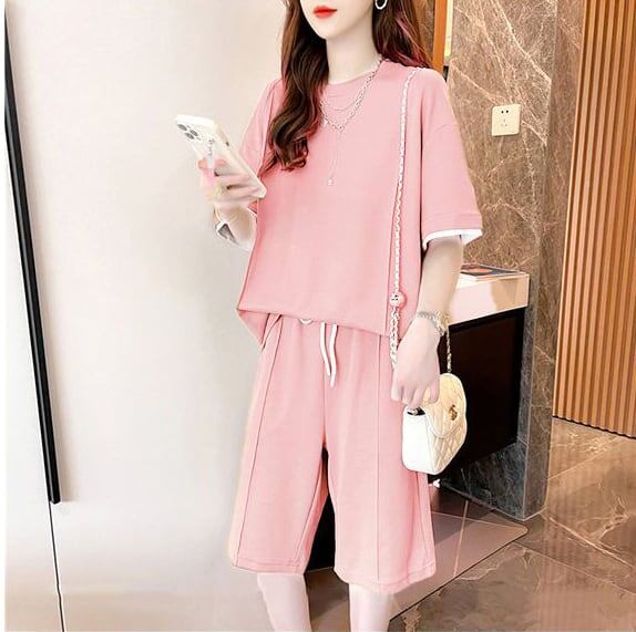 定番シンプル 半袖Ｔシャツⅹパンツセット全4色 カジュアル <S-8732>