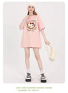 ルーズ デイリー 半袖 Tシャツ <S-13142>