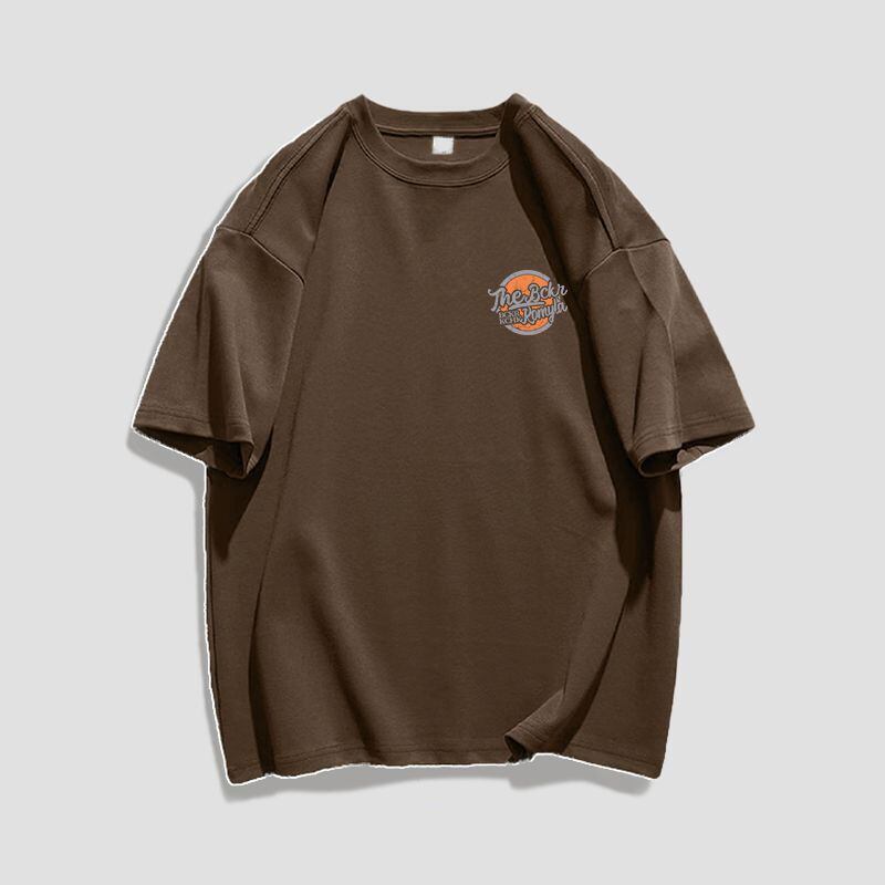 絶対欲しい 全5色 トレンドのロゴデザインをプリントしたTシャツは着回し力抜群 半袖Tシャツ<S-9256>
