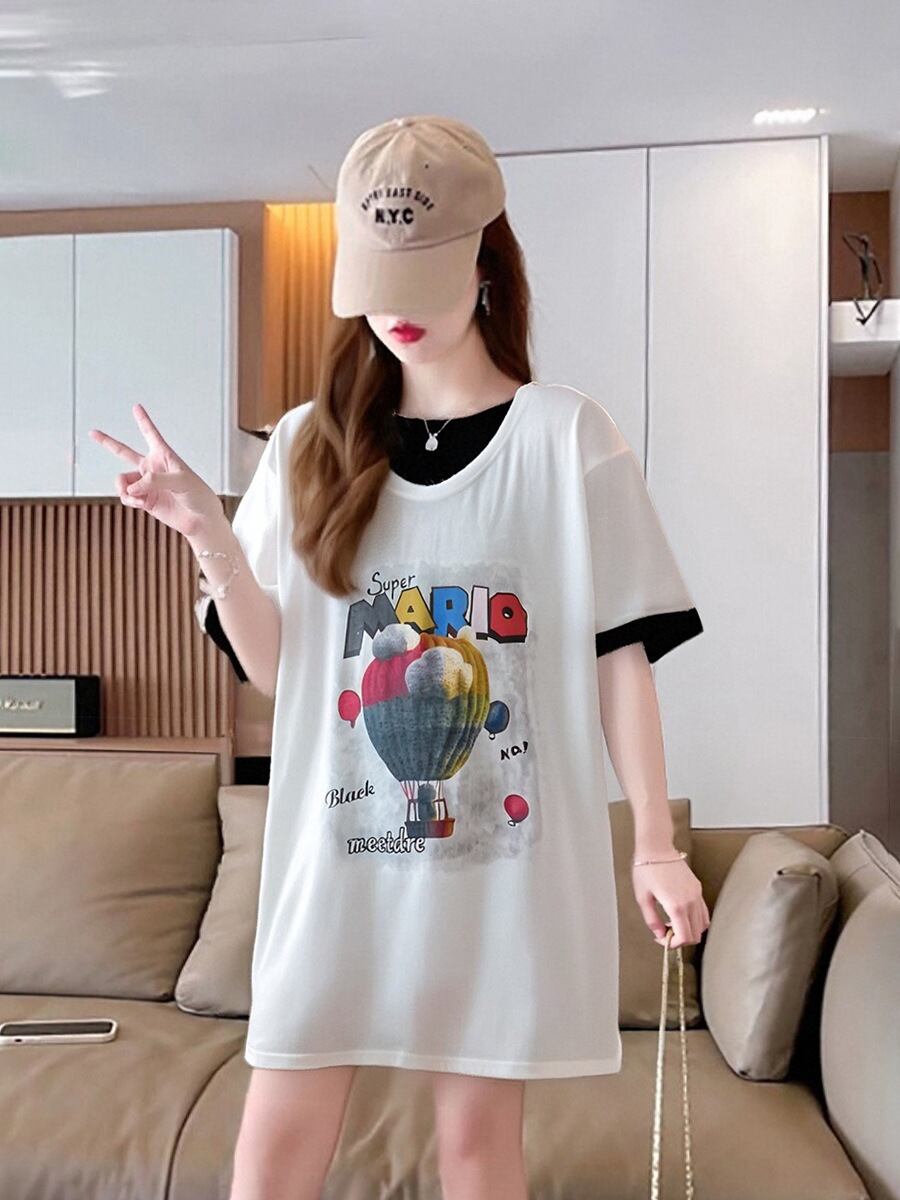 定番シンプル 売り切れ必至 美人度アップ 着回し力抜群 全5色 半袖Tシャツ<S-11376>
