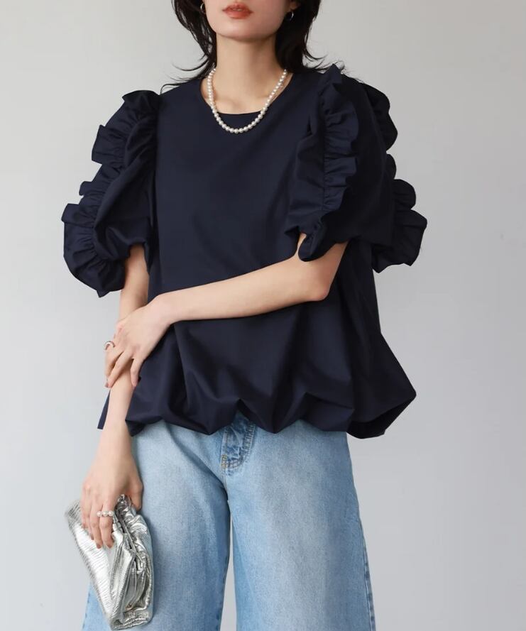 主役級 好感度UP 海外トレンド カジュアル 全3色 半袖 Tシャツ ＜S-11935＞