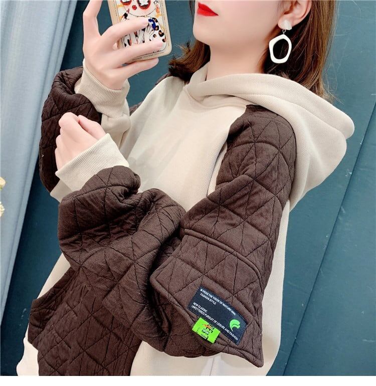 美感いっぱい カラーマッチング 好感度満載 3色選択可 スウェット パーカー＜S-2685＞