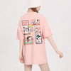 体型カバー シンプル カジュアル Tシャツ S-13239