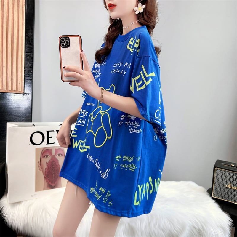 好感度満載 3色選択可 美感いっぱい Tシャツ カットソー トップス＜S-3052＞