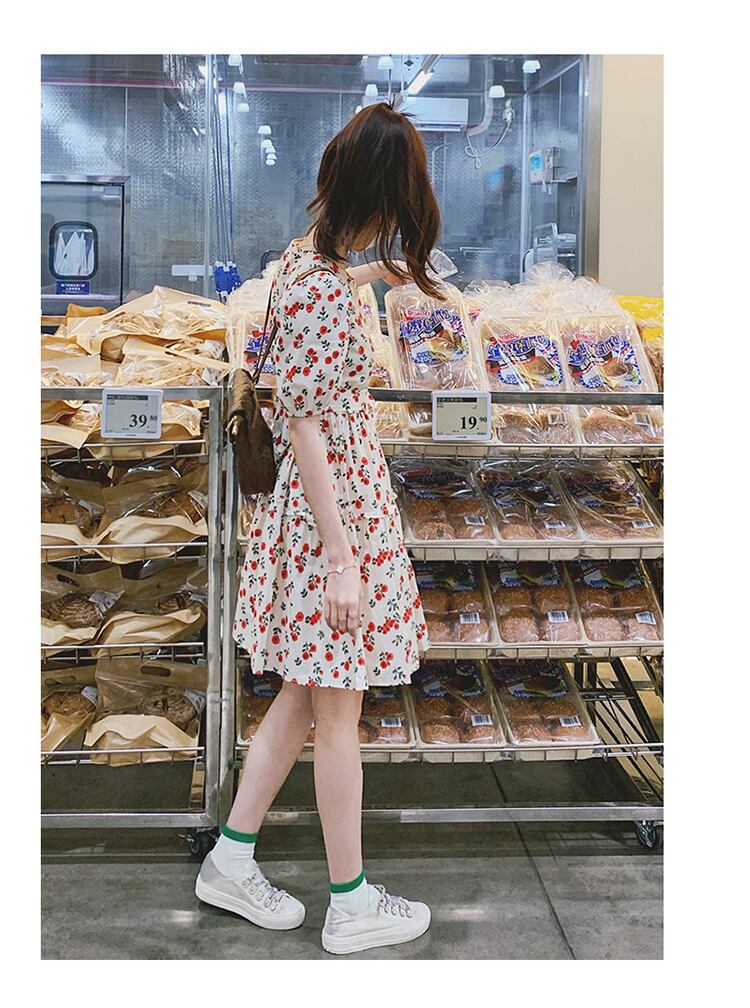 女子マスト 大注目 合わせやすい 上品 レース 切り替え ワンピース<S-11913>