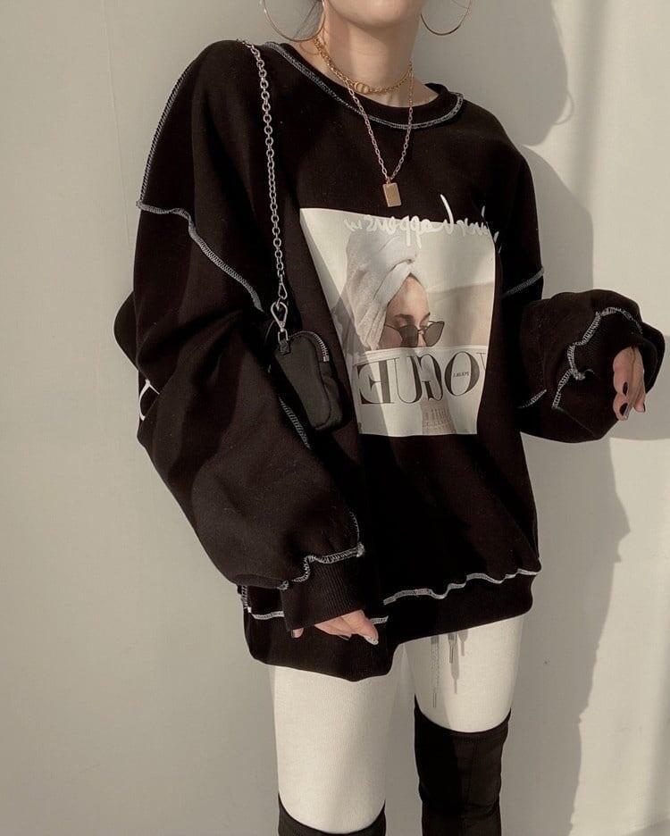 美人度アップ  超人気商品 スウェット<S-3987>