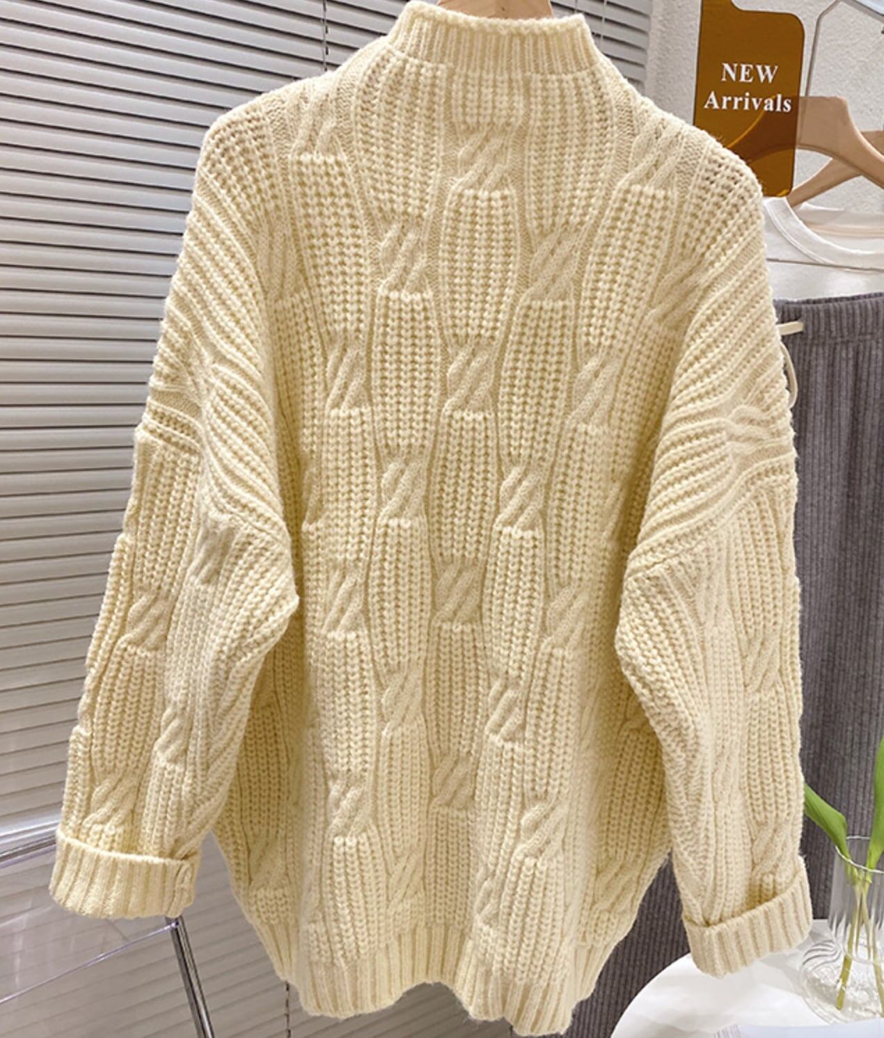 着心地良い 気質満点 おすすめ ニット<S-3885>
