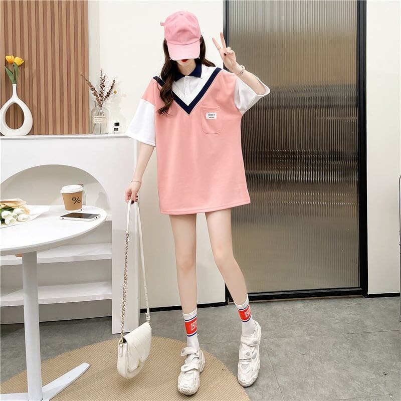 着心地抜群 切り替え 女性力を高める Tシャツ カットソー＜S-3299＞