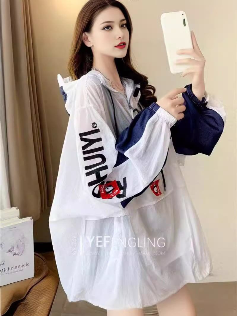 美人度アップ 売り切れ必至 ファッション 超人気 シンプル 透け感 日焼け対策 2色 シャツ ＜S-11465＞