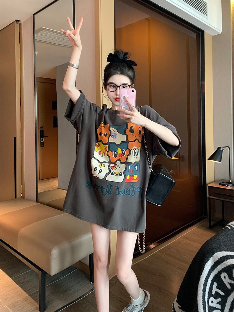 話題沸騰中 高級感溢れる オシャレ度満点 Tシャツ カットソー＜S-8369＞