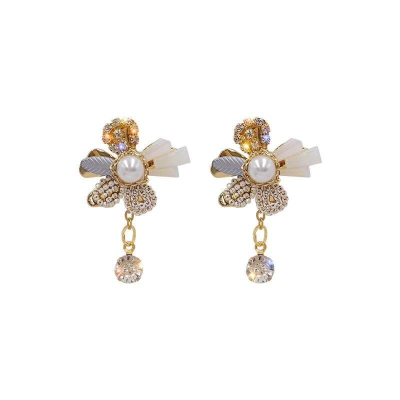 美人度アップ ファッション 高級感溢れる ピアス アクセサリー＜isf-3257＞