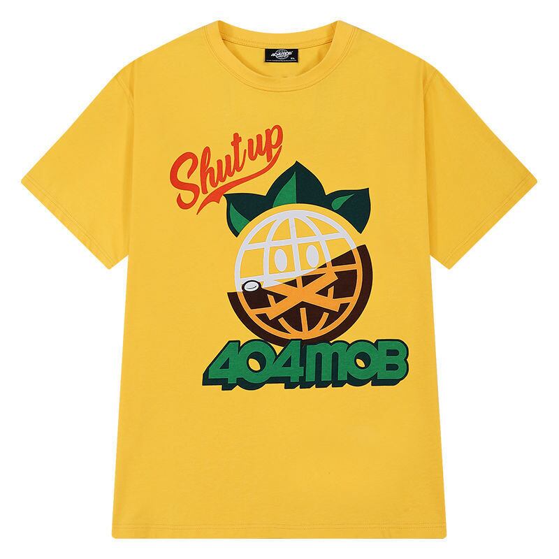 話題沸騰中 おしゃれ度高め 活躍する優秀アイテム プリント 半袖 Tシャツ <S-9325>