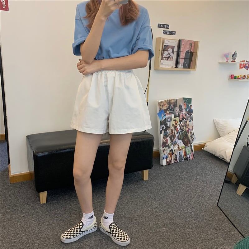 ゆったり感アップ ハイウエスト 一目惚れ パンツ ボトムス＜S-3138＞