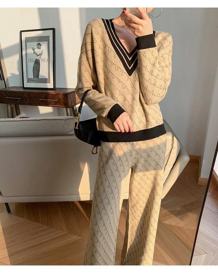 今季マストバイ おしゃれ度高め 好感度UP 着心地良い トップス+パンツセット ＜S-10867＞