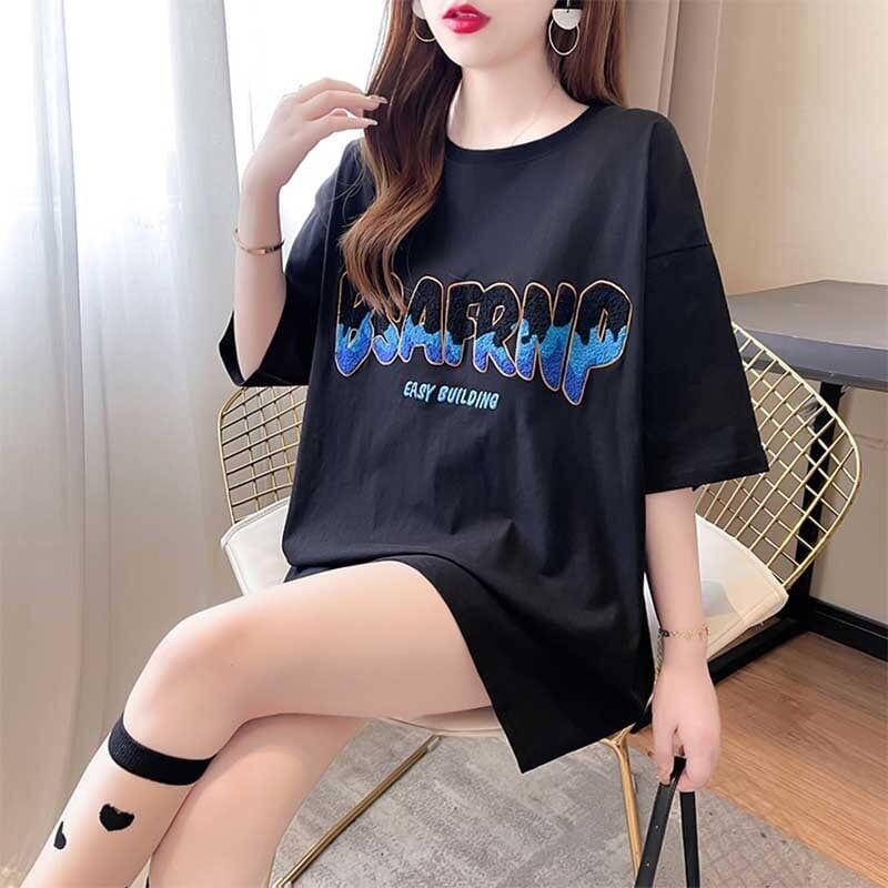 スタイリッシュ アルファベット 一目惚れ Tシャツ カットソー＜S-3168＞
