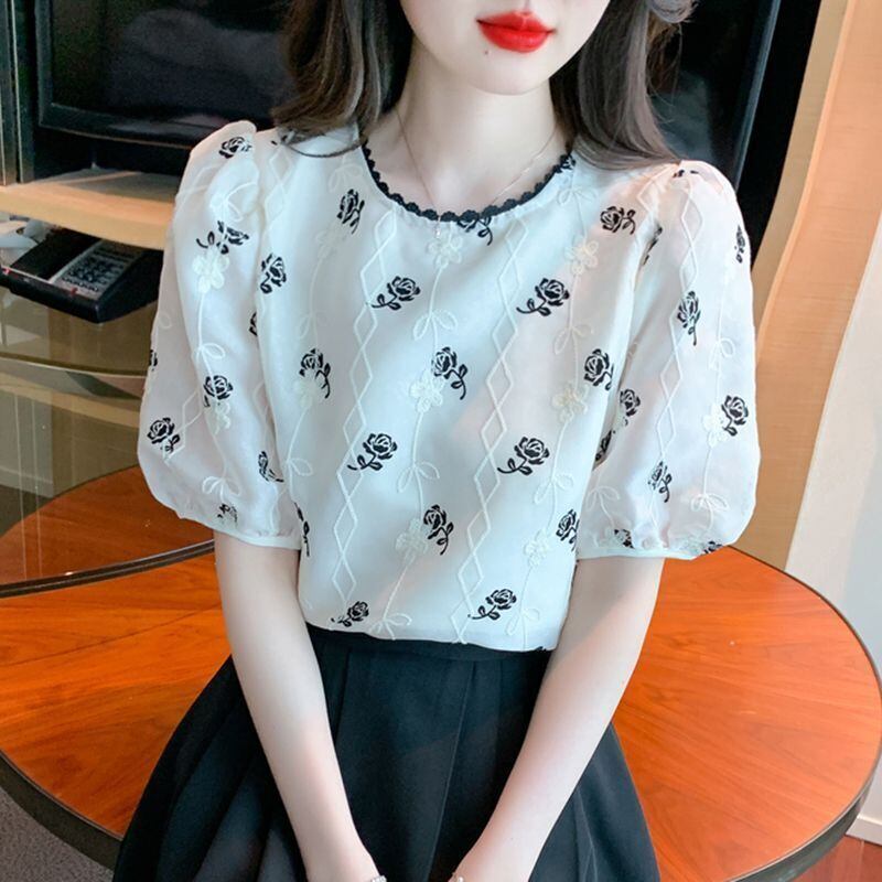 キュート 早い者勝ち 絶対流行 カジュアル Tシャツ<S-11833>