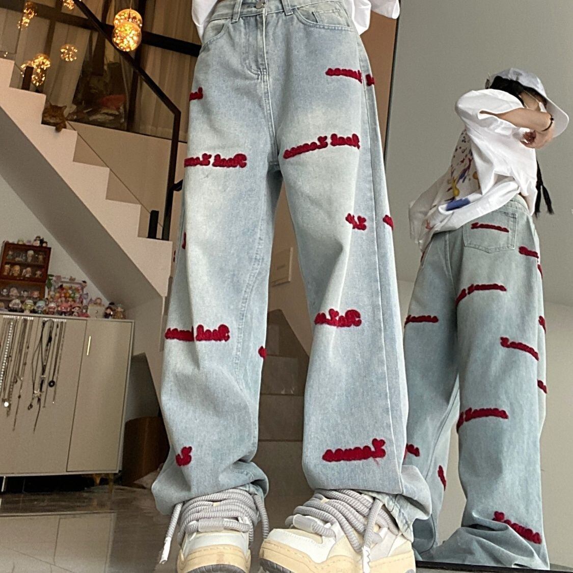 新商品 ファッション感満々 売り切れ必至 着回し力抜群 デニム ワイドパンツ＜S-9819＞
