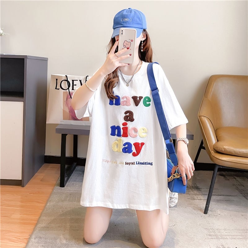 【半額！期間限定！！】今季マストバイ カジュアル 定番シンプル ファッション プリント 半袖Tシャツ<S-8518>