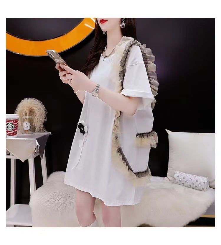 おしゃれ度 ロング アップ Tシャツ ＜S-2846＞