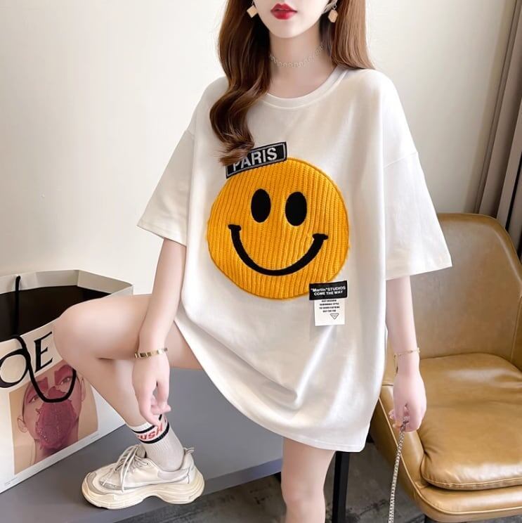 個性的なデザイン プリント オシャレ度満点 Tシャツ カットソー＜S-3373＞